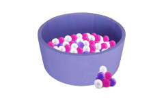 Детский сухой бассейн Midzumi Baby Beach (Сиреневый + 100 шаров темно-розовый/жемчужный/фиолетовый) Детский сухой бассейн Midzumi Baby Beach (Сиреневый + 100 шаров темно-розовый/жемчужный/фиолетовый)