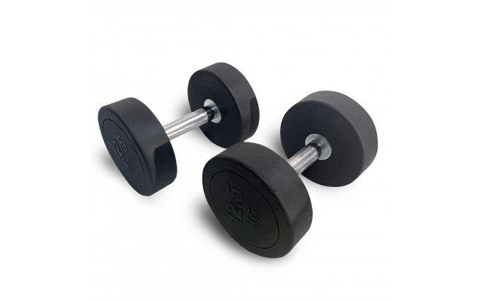 Гантель UNIX Fit PRO круглая обрезиненная 12,5 кг Гантель UNIX Fit PRO круглая обрезиненная 12,5 кг